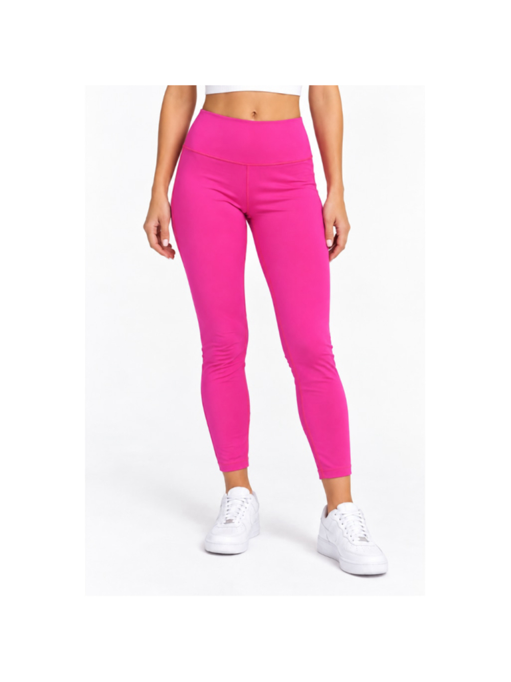 Women’s Sunzel 25" High Waist Leggings - Size M - Hot Pink - NWT